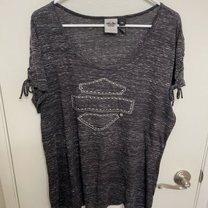 Womens Harley Davison Tee, Size 2X